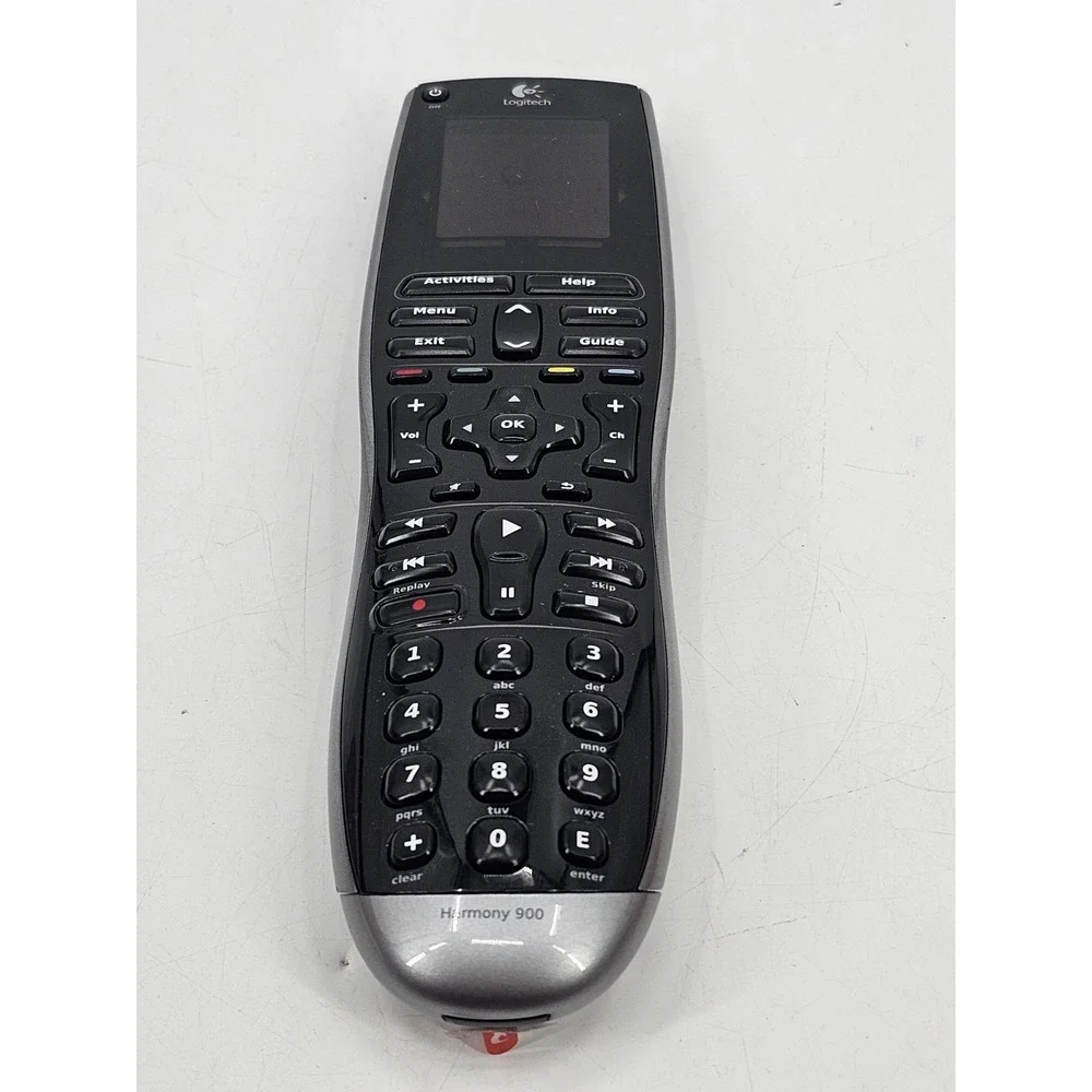 Logitech Harmony 900 Remote Control‎ Battery  No charger